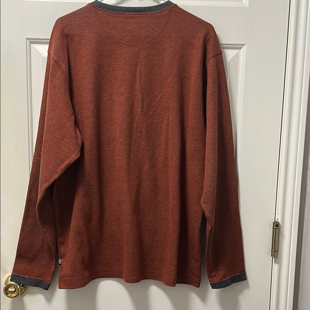 REI Men's Rust Long Sleeve Heavyweight Shirt Size XL - Picture 4 of 12